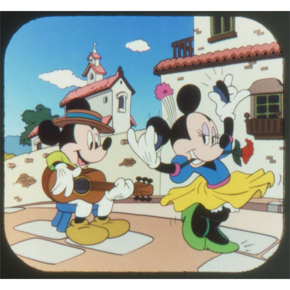 Mickey's World Tour - View-Master 3 Reel Set - NEW WKT 3dstereo 
