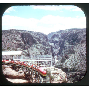 Royal Gorge Scenic Railway - View-Master Special On-Location Reel - A3235 - vintage Reels 3dstereo 