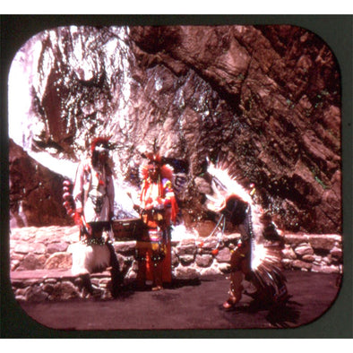 Seven Falls & South Cheyenne Cañon - View-Master Special On-Location Reel -A3346 - vintage Reels 3dstereo 
