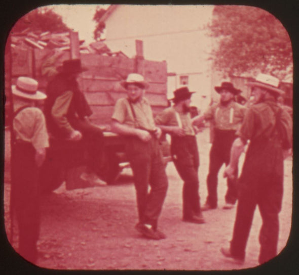 4 ANDREW - Picturesque Amish folk of Pennsylvania Dutch - 3 Personal View-Master Reels - vintage Reels 3dstereo 