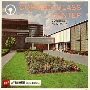 Corning Glass Center - New York - View-Master - Vintage - 3 Reel Packet - 1970s views (PKT-A666) Packet 3dstereo 