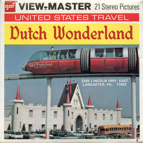 Dutch Wonderland - Vintage Classic ViewMaster 3 Reel Packet - 1970s views (PKT-A634-G3B) Packet 3dstereo 