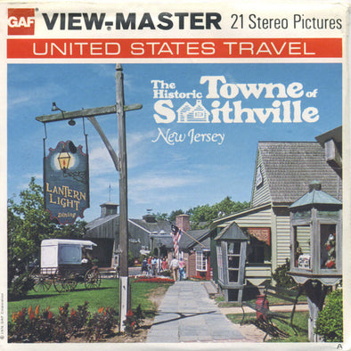 ViewMaster - The Historic Towne of Smithville, New Jersey - A766 - Vintage - 3 Reel Packet - 1970s views Packet 3dstereo 