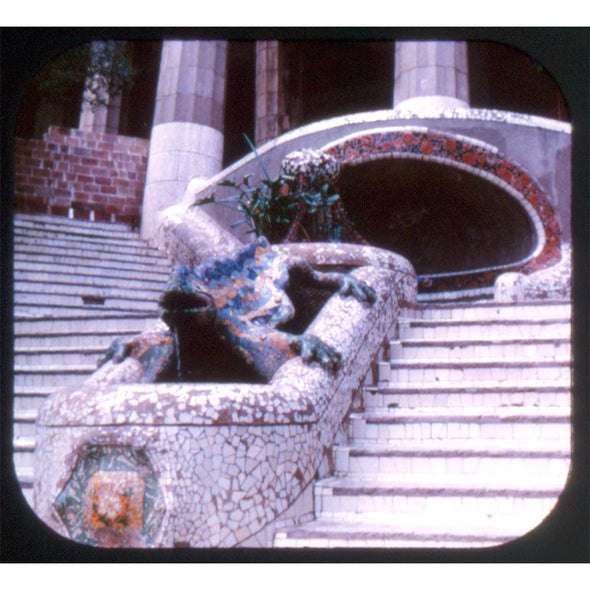 Antonio Gaudí - Park Güell - View Productions Single Reel - vintage - 101 Reels 3dstereo 