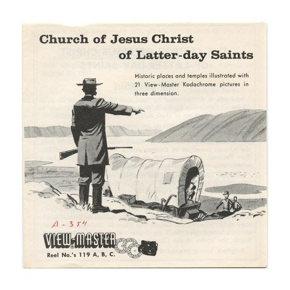 2 ANDREW - Church Of Jesus Christ - View-Master 3 Reel Packet - 1956 - vintage - S3D Packet 3dstereo 