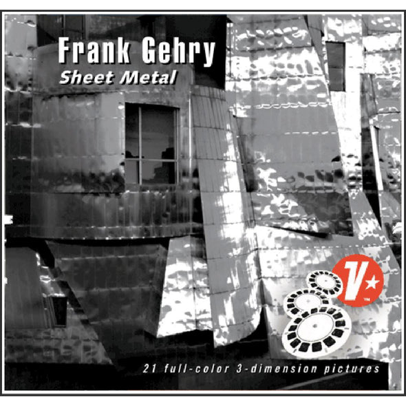 Frank Gehry - Sheet Metal - View-Master 3 Reel Set in Case - vintage - 304 Packet 3dstereo 