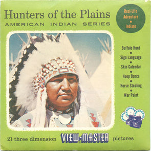 4 ANDREW - Hunters of the Plains - View Master 3 Reel Packet - vintage - 770ABC-S3 Packet 3dstereo 