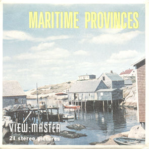 Maritime Provinces - View Master 3 Reel Packet - 1960s - vintage - A030-S5 Packet 3dstereo 
