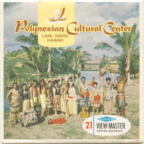 4 ANDREW - Polynesian Cultural Center - View Master 3 Reel Packet - vintage - A129-S6A Packet 3dstereo 