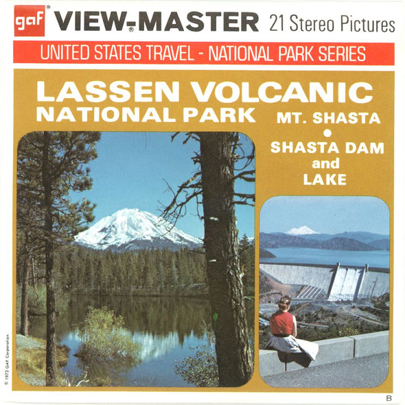 4 ANDREW - Lassen Volcanic National Park - Colorado - View Master 3 Reel Packet - 1973 - vintage - A187-G3B Packet 3dstereo 