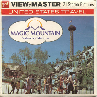 Magic Mountain - View-Master 3 Reel Packet - 1970s Views - Vintage - (zur Kleinsmiede) - (A204-G3) Packet 3dstereo 