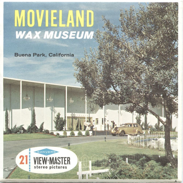 4 ANDREW - Movieland Wax Museum - View-Master 3 Reel Packet - 1960s - vintage - A234-S6A Packet 3dstereo 