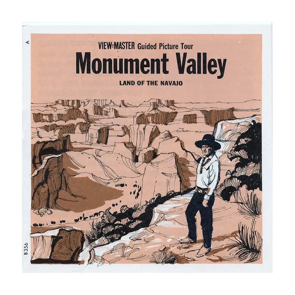 -ANDREW- Monument Valley - View-Master 3 Reel Packet - vintage - (A356-G1A) Packet 3dstereo 