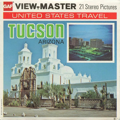 View-Master 3 Reel Packet - Tucson, Arizona - 1976 - vintage - (A367-G5B) 