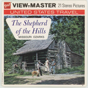 Shepherd of the Hills - View-Master - 3 Reel Packet - 1970 views - vintage - A455 Packet 3dstereo 