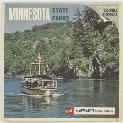 Minnesota - View-Master - 3 Reel Packet - 1960 views - vintage - A511 Packet 3dstereo 