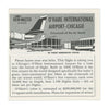 View-Master 3 Reel Packet - O'Hare Field Chicago - International Airport - Booklet