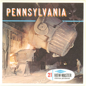 4 ANDREW - Pennsylvania - View-Master 3 Reel Packet - 1955 - vintage - A630-S6 Packet 3dstereo 