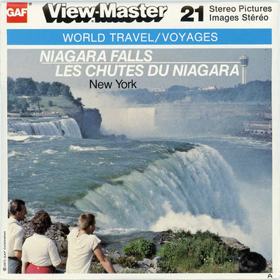 Niagara Falls - View-Master 3 Reel Packet 1970's views - vintage (PKT-655c-G5NK) Packet 3dstereo 