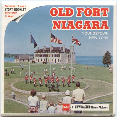 2 - ANDREW - Old Fort Niagara - View-Master 3 Reel Packet - 1970s vintage - A683 Packet 3dstereo 