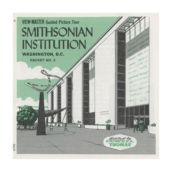 4 ANDREW - Smithsonian institution No2 - View-Master 3 Reel Packet - 1960 - vintage - A799-G1A Packet 3dstereo 
