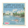 Miami and Miami Beach - View-Master 3 Reel Packet - 1960s views - vintage - A963-G1B Packet 3Dstereo 