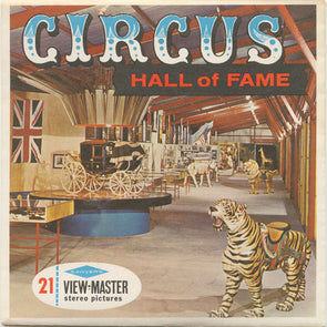 4 ANDREW - Circus Hall of Fame - View Master 3 Reel Packet - vintage - A995-S6A Packet 3dstereo 