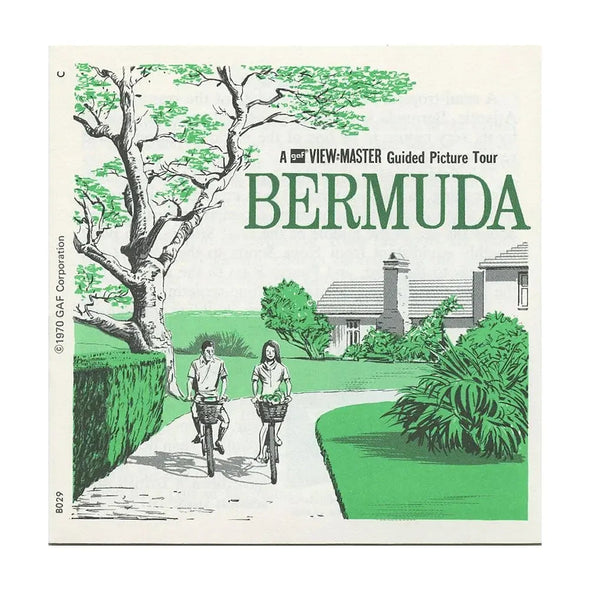 View-Master 3 Reel Packet - Bermuda - 1970s views - vintage - (B029-G3C)