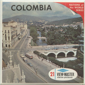 -ANDREW- Colombia - View-Master 3 Reel Packet - vintage - (B044-S6A) Packet 3dstereo 