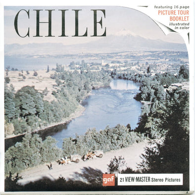 Chile - View-Master 3 Reel Packet - vintage - B079-G1A Packet 3dstereo 