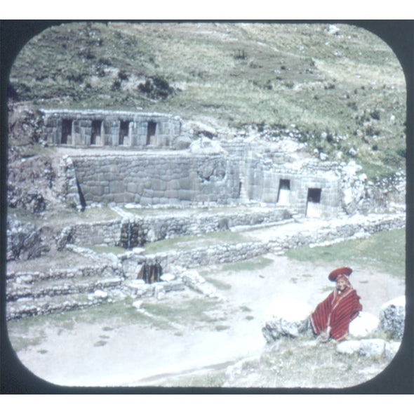 Peru - View-Master 3 Reel Packet - vintage - B086-S6A Packet 3dstereo 