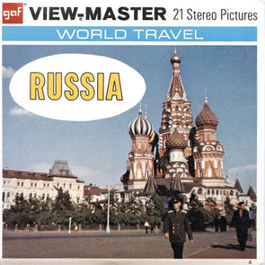 Russia - View-Master 3 Reel Packet - vintage - B213-G3A Packet 3dstereo 