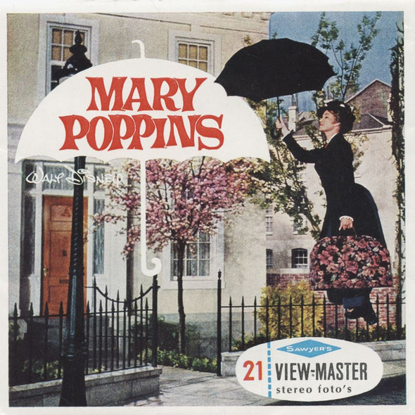 4 ANDREW - Mary Poppins - View-Master 3 Reel Packet - 1964 - vintage - B376N-BS6 Packet 3dstereo 