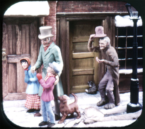 4 ANDREW - Christmas Carol - View-Master 3 Reel Packet - 1956 - vintage - B380E-BS6 Packet 3dstereo 