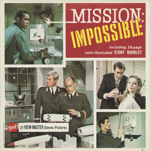 Andrew - Mission Impossible - View-Master 3 Reel Packet - 1970s - vintage - (B505-G1) Packet 3dstereo 