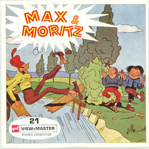 4 ANDREW - Max & Moritz - View-Master 3 Reel Packet - 1959 - vintage - B541D-BG1 Packet 3dstereo 