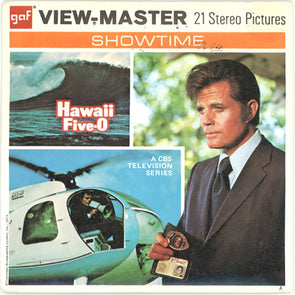 4 ANDREW - Hawaii Five-O - View-Master 3 Reel Packet - CBS TV Series - 1973 - vintage - B590-G3A Packet 3dstereo 