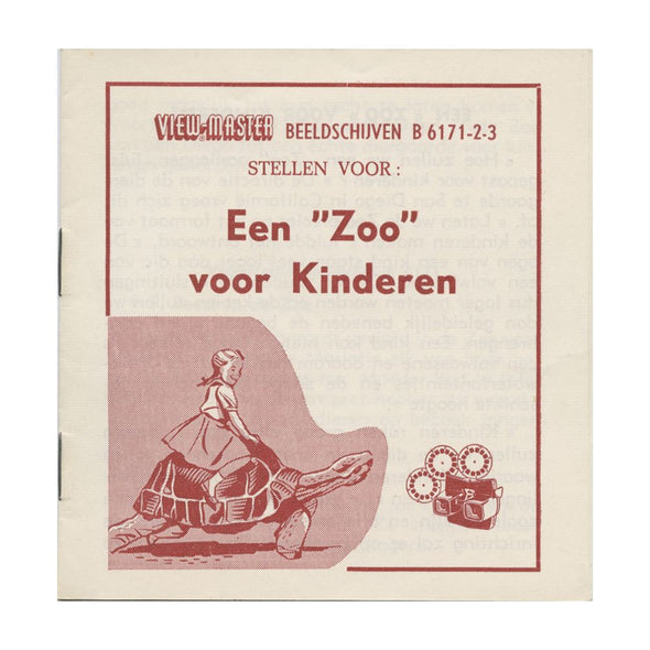 2 ANDREW - Children's Zoo - View-Master 3 Reel Packet - 1958 - vintage - B617-S5 Packet 3dstereo 