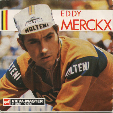 Eddy Merckx - View-Master 3 Reel Packet - 1960s - Vintage - (zur Kleinsmiede) - (B673-BG2) Packet 3dstereo 