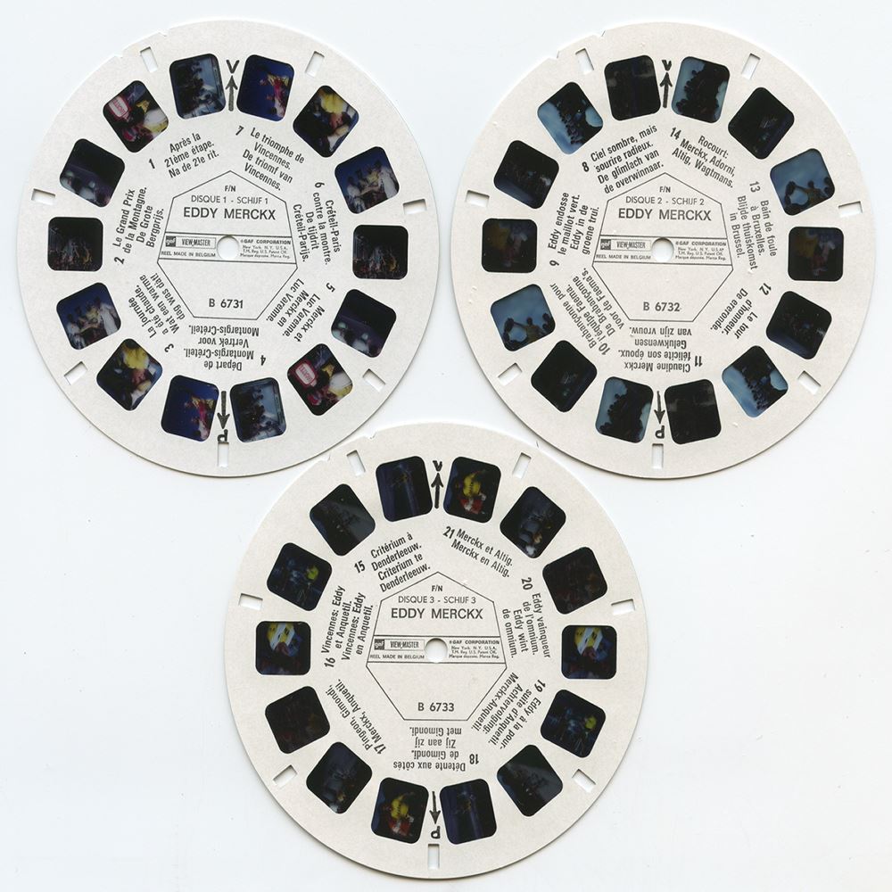 View Master Packet Eddy Merckx - View-Master 3 Reel Packet - 1960s - Vintage - (zur Klein ...