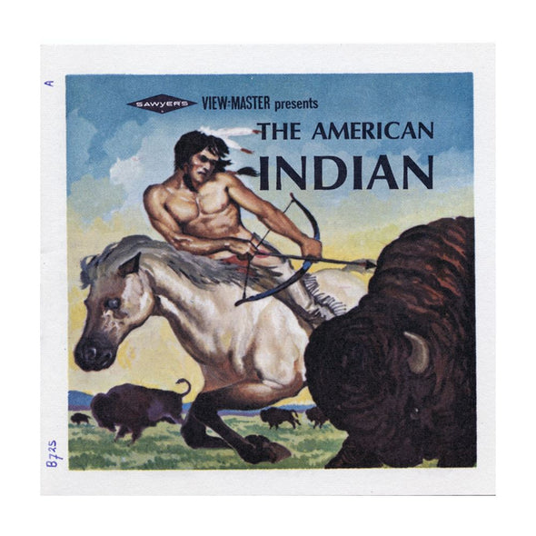 4 ANDREW - American Indian - View Master 3 Reel Packet - 1957 - vintage - B725-G1A Packet 3dstereo 