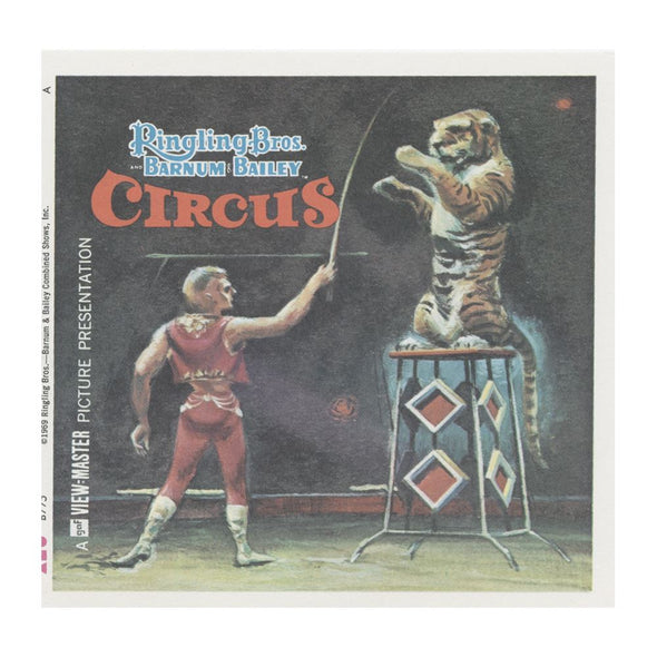 4 ANDREW - Ringling Bros. Circus - View-Master 3 Reel Packet - 1969 - vintage - B775-G1A Packet 3dstereo 