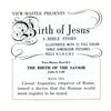 Birth of Jesus - View-Master 3 Reel Packet - 1960s - Vintage - (zur Kleinsmiede) - (B875-S5) Packet 3dstereo 