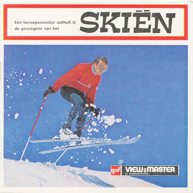Skiën - View Master 3 Reel Packet - 1970 - vintage - B972N-BG3 Packet 3dstereo 