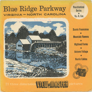 Blue Ridge Parkway - Virginia & North Carolina - View-Master 3 Reel Packet - 1956 - vintage - 78ABC-S3D Packet 3dstereo 