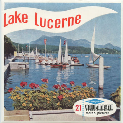 -ANDREW- Lake Lucerne - View-Master 3 Reel Packet - vintage - (C134-BS6) Packet 3Dstereo 