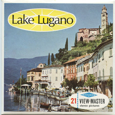 -ANDREW- Lake Lugano - View-Master 3 Reel Packet - vintage - (C143-BS6) Packet 3Dstereo 