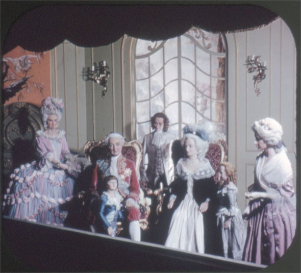 4 ANDREW - Madame Tussaud's wax exhibition - View Master 3 Reel Packet - vintage - C282E-BG3 Packet 3dstereo 