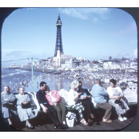 Blackpool and the Illuminations - View-Master 3 Reel Packet - views - vintage - C289E-BS6 Packet 3dstereo 