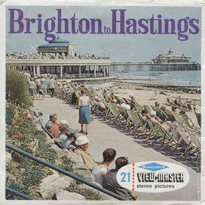 4 ANDREW - Brighton to Hastings - View Master 3 Reel Packet - vintage - C292E-BS6 Packet 3dstereo 